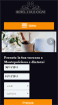 Mobile Screenshot of albergoiduecigni.it
